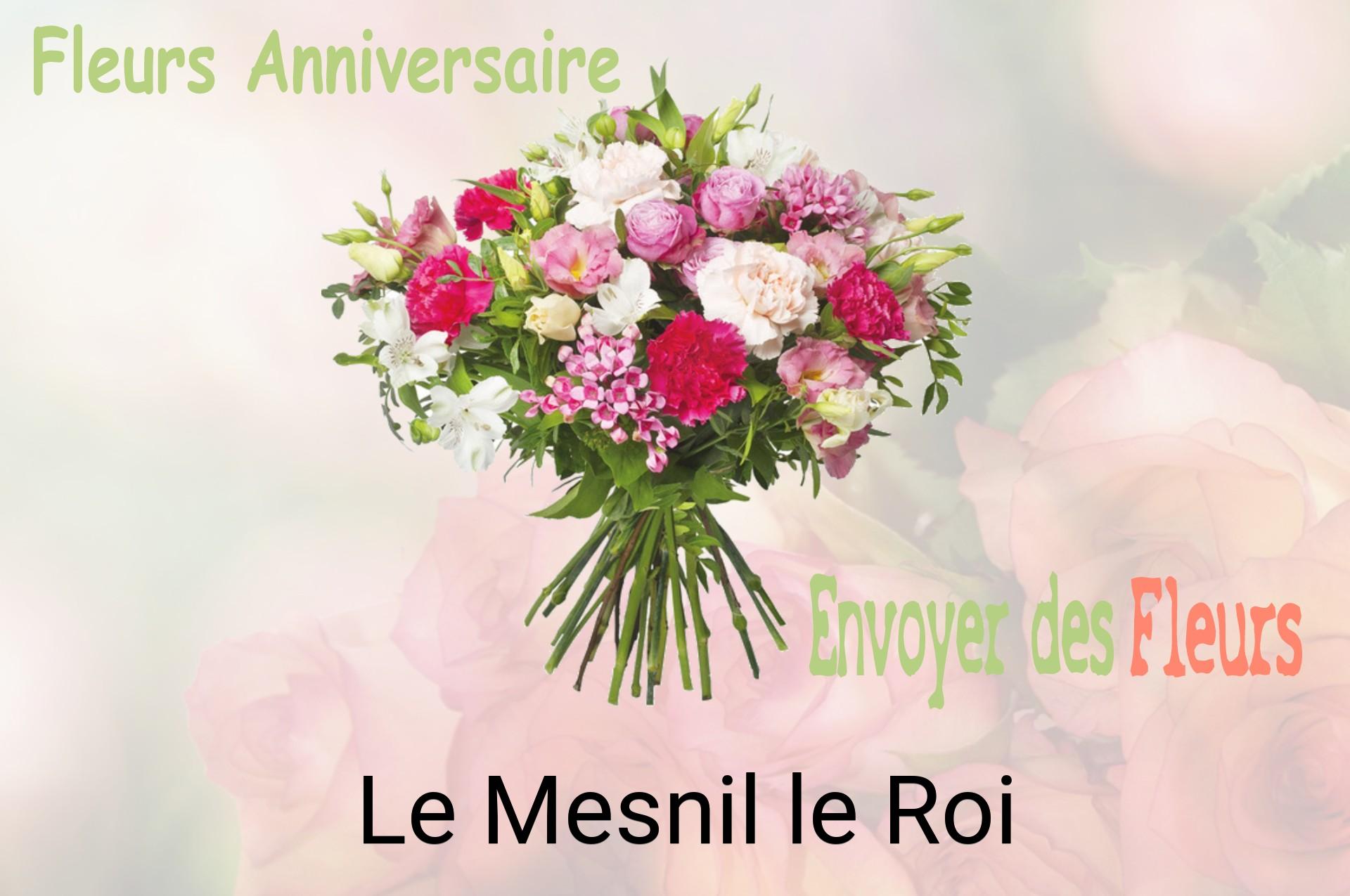 Bouquet de fleurs d’anniversaire livré à Le Mesnil-le-Roi